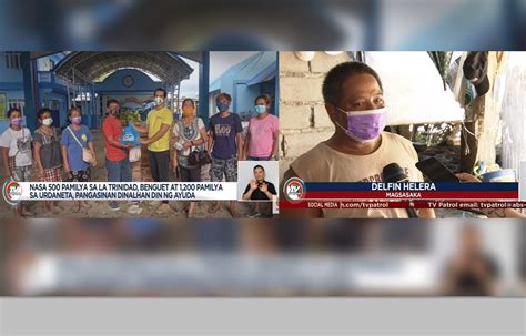 Mga nasalanta ng Bagyong Maring, hinatiran ng tulong ng ABS .